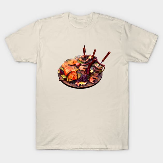 Canteen Feast T-Shirt by CCDesign